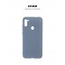 Чехол накладка ArmorStandart TPU ICON для Samsung A11 (A115)/M11 (M115) Camera cover Blue (ARM67490)