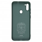 Чехол накладка ArmorStandart TPU ICON для Samsung A11 (A115)/M11 (M115) Camera cover Pine Green (ARM67491)