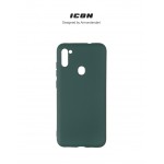 Чехол накладка ArmorStandart TPU ICON для Samsung A11 (A115)/M11 (M115) Camera cover Pine Green (ARM67491)