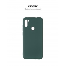 Чехол накладка ArmorStandart TPU ICON для Samsung A11 (A115)/M11 (M115) Camera cover Pine Green (ARM67491)