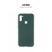 Чехол накладка ArmorStandart TPU ICON для Samsung A11 (A115)/M11 (M115) Camera cover Pine Green (ARM67491)