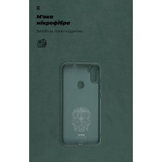 Чехол накладка ArmorStandart TPU ICON для Samsung A11 (A115)/M11 (M115) Camera cover Pine Green (ARM67491)