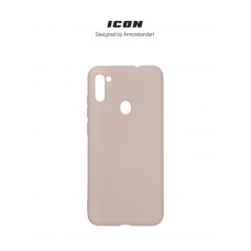 Чехол накладка ArmorStandart TPU ICON для Samsung A11 (A115)/M11 (M115) Camera cover Pink Sand (ARM67492)