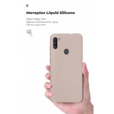 Чехол накладка ArmorStandart TPU ICON для Samsung A11 (A115)/M11 (M115) Camera cover Pink Sand (ARM67492)
