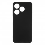 Чехол накладка TPU Armorstandart Matte Slim Fit для Tecno Spark 10 4G (KI5q) Camera cover Black (ARM67818)