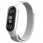 Ремешок Nylon ArmorStandart для Xiaomi Mi Band 7/6/5/4 White (ARM67840)