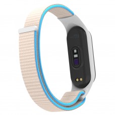 Ремешок Nylon ArmorStandart для Xiaomi Mi Band 7/6/5/4 White / Red (ARM67846)