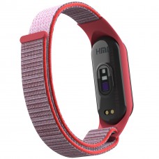 Ремешок Nylon ArmorStandart для Xiaomi Mi Band 7/6/5/4 Grey / Red (ARM67853)