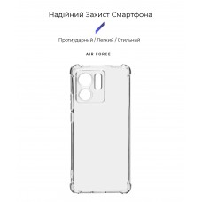 Чехол накладка ArmorStandart TPU Air Force для Motorola Edge 40 Camera cover Transparent (ARM67865)