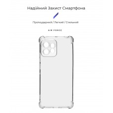 Чехол накладка ArmorStandart TPU Air Force для Motorola Edge 40 Pro Camera cover Transparent (ARM67866)
