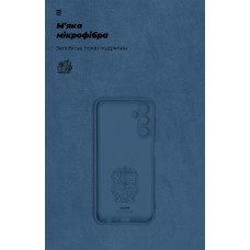 Чехол накладка ArmorStandart TPU ICON для Samsung A24 4G (A245) Camera cover Dark Blue (ARM68002)