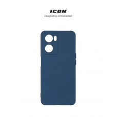 Чехол накладка ArmorStandart TPU ICON для Oppo A57s 4G Camera cover Dark Blue (ARM68119)
