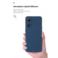Чехол накладка ArmorStandart TPU ICON для Oppo Reno8 T 4G Camea cover Dark Blue (ARM68121)