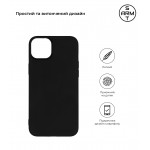 Чехол накладка TPU Armorstandart Matte Slim Fit для Apple iPhone 15 Plus Black (ARM68242)