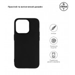 Чехол накладка TPU Armorstandart Matte Slim Fit для Apple iPhone 15 Pro Black (ARM68243)