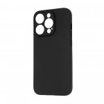 Чехол накладка TPU Armorstandart Matte Slim Fit для Apple iPhone 15 Pro Camera cover Black (ARM68247)