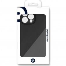Чехол накладка TPU Armorstandart Matte Slim Fit для Apple iPhone 15 Pro Max Camera cover Black (ARM68248)