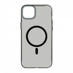 Чехол накладка ArmorStandart TPU Y23 MagSafe для Apple iPhone 15 Plus Transparent Black (ARM68334)