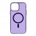 Чехол накладка ArmorStandart TPU Y23 MagSafe для Apple iPhone 14 Pro Max Transparent Purple (ARM68338)