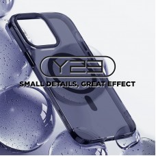 Чехол накладка ArmorStandart TPU Y23 MagSafe для Apple iPhone 14 Pro Max Transparent Black (ARM68339)