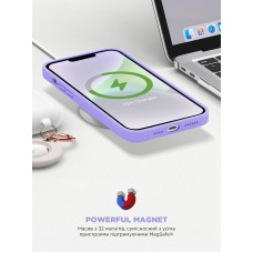 Чехол накладка ArmorStandart TPU ICON2 MagSafe для Apple iPhone 14 Lilac (ARM68388)