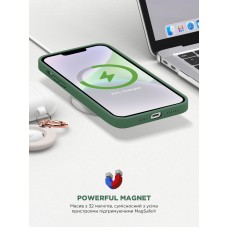 Чехол накладка ArmorStandart TPU ICON2 MagSafe для Apple iPhone 14 Olive (ARM68391)
