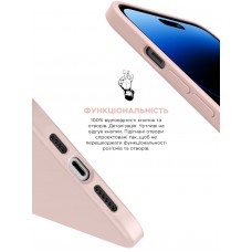 Чехол накладка ArmorStandart TPU ICON2 MagSafe для Apple iPhone 14 Pro Chalk Pink (ARM68402)