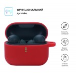 Чехол ArmorStandart TPU Silicone для кейса наушников Xiaomi QCY T10 / T10 Pro Red (ARM68427) Чехол ArmorStandart TPU Silicone для кейса наушников Xiaomi QCY T10 / T10 Pro Red (ARM68427)