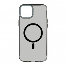Чехол накладка ArmorStandart TPU Y23 MagSafe для Apple iPhone 15 Transparent Black (ARM68566)