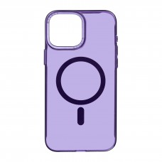 Чехол накладка ArmorStandart TPU Y23 MagSafe для Apple iPhone 15 Pro Max Transparent Purple (ARM68569)