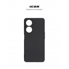 Чехол накладка ArmorStandart TPU ICON для Oppo A98 5G Camera cover Black (ARM68572)