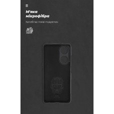 Чехол накладка ArmorStandart TPU ICON для Oppo A98 5G Camera cover Black (ARM68572)