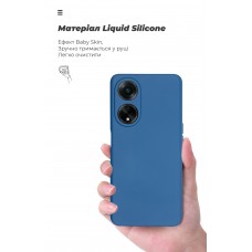Чехол накладка ArmorStandart TPU ICON для Oppo A98 5G Camera cover Dark Blue (ARM68573)