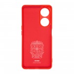 Чехол накладка ArmorStandart TPU ICON для Oppo A98 5G Camera cover Red (ARM68574)