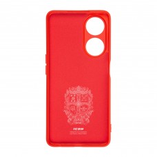 Чехол накладка ArmorStandart TPU ICON для Oppo A98 5G Camera cover Red (ARM68574)