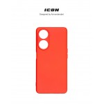 Чехол накладка ArmorStandart TPU ICON для Oppo A98 5G Camera cover Red (ARM68574)