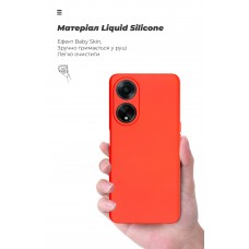 Чехол накладка ArmorStandart TPU ICON для Oppo A98 5G Camera cover Red (ARM68574)