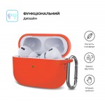 Чехол ArmorStandart TPU Hang для кейса наушников Apple AirPods Pro 2 Orange (ARM68594) Чехол ArmorStandart TPU Hang для кейса наушников Apple AirPods Pro 2 Orange (ARM68594)