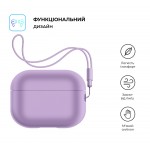 Чехол ArmorStandart TPU Silicone with straps для кейса наушников Apple Airpods Pro 2 Pink Purple (ARM68613) Чехол ArmorStandart TPU Silicone with straps для кейса наушников Apple Airpods Pro 2 Pink Purple (ARM68613)