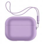 Чехол ArmorStandart TPU Silicone with straps для кейса наушников Apple Airpods Pro 2 Pink Purple (ARM68613) Чехол ArmorStandart TPU Silicone with straps для кейса наушников Apple Airpods Pro 2 Pink Purple (ARM68613)