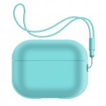 Чехол ArmorStandart TPU Silicone with straps для кейса наушников Apple Airpods Pro 2 Mint (ARM68615) Чехол ArmorStandart TPU Silicone with straps для кейса наушников Apple Airpods Pro 2 Mint (ARM68615)