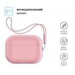 Чехол ArmorStandart TPU Silicone with straps для кейса наушников Apple Airpods Pro 2 Pink (ARM68616) Чехол ArmorStandart TPU Silicone with straps для кейса наушников Apple Airpods Pro 2 Pink (ARM68616)