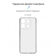 Чехол накладка ArmorStandart TPU Air Series для Infinix Smart 7 HD Camera cover Transparent (ARM68631)