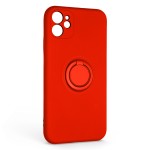 Чехол накладка ArmorStandart TPU Icon Ring для Apple iPhone 11 Red (ARM68642) Чехол накладка ArmorStandart TPU Icon Ring для Apple iPhone 11 Red (ARM68642)
