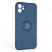 Чехол накладка ArmorStandart TPU Icon Ring для Apple iPhone 11 Blue (ARM68643)