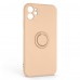 Чехол накладка ArmorStandart TPU Icon Ring для Apple iPhone 11 Pink Sand (ARM68644)