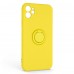 Чехол накладка ArmorStandart TPU Icon Ring для Apple iPhone 11 Yellow (ARM68645)