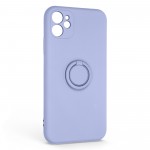 Чехол накладка ArmorStandart TPU Icon Ring для Apple iPhone 11 Lavender (ARM68649)