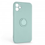 Чехол накладка ArmorStandart TPU Icon Ring для Apple iPhone 11 Mint (ARM68650)