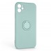 Чехол накладка ArmorStandart TPU Icon Ring для Apple iPhone 11 Mint (ARM68650)